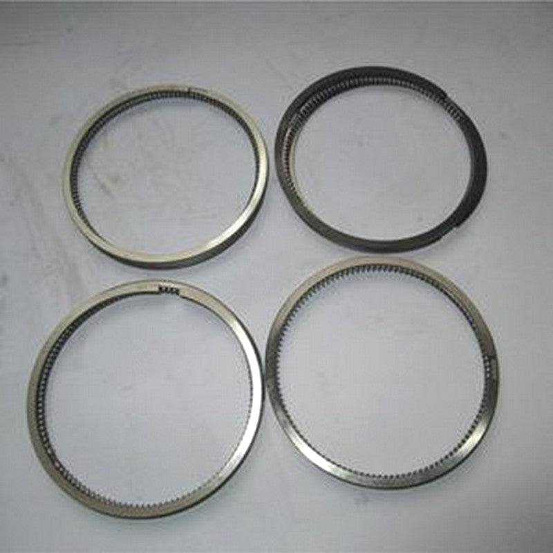 For Komatsu Crawler Tractor D21A-7T-M D21P-7T-M Yanmar Engine 4TNE98 Komatsu Engine 4D98E Piston Ring 4 Units 1 Set