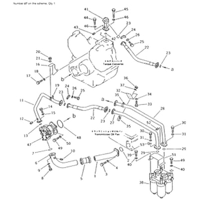 For Komatsu Dump Truck HD985-5 HD985-3 HD785-3 HD785-5 Hydraulic Pump 705-22-44020