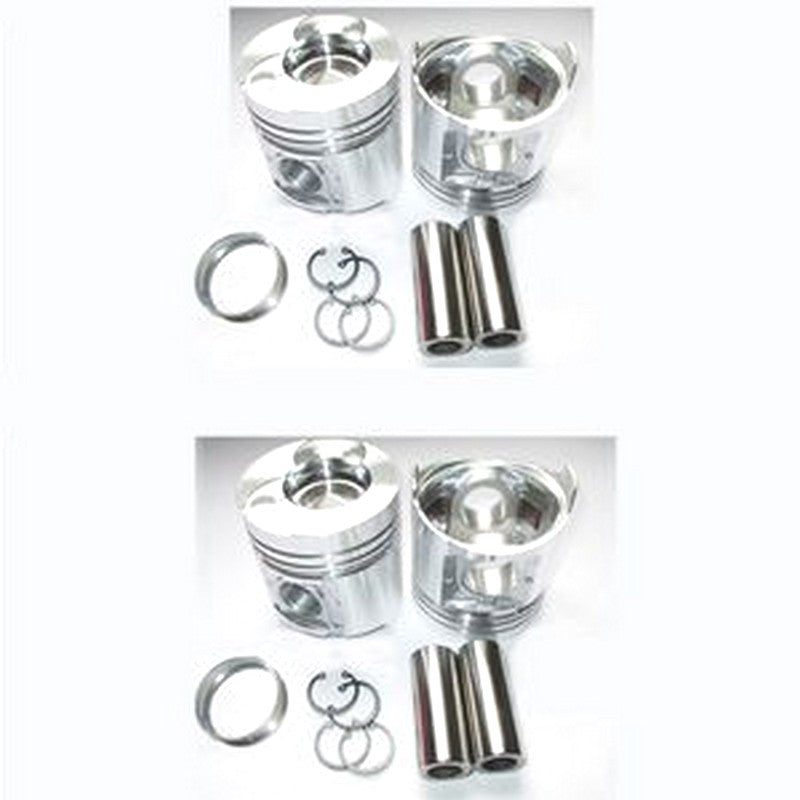 For Komatsu Excavator PC110R-1 PW110R-1 Komatsu Engine 4D106 Yanmar Engine 4TNV106 Piston Kit With Ring Set YM123907-22081 YM123907-22050