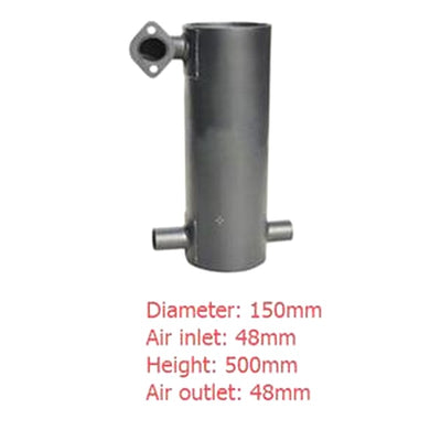 For Komatsu Excavator PC56-7 Muffler