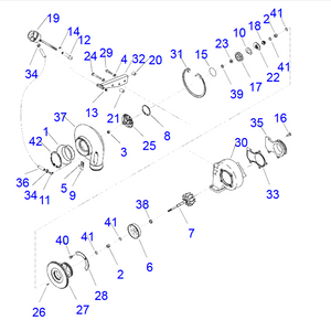 For Komatsu PC300LC-8 PC350LC--8 PC350LC-8 PC350HD-8 Engine SAA6D114E Turbo HX40W Turbocharger 6745-81-8230