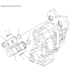 For Komatsu Wheel Loader WA470-5 WA450-5L Hydraulic Pump 705-51-30580