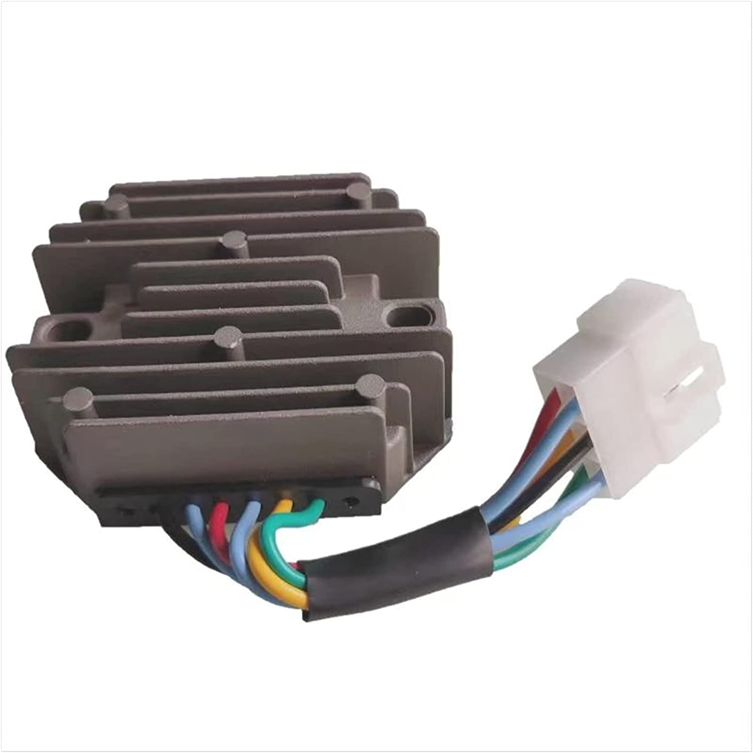 For Kubota Front Mower F2400 F2690 F2880 F3060 F3990 F2100 FZ2100 GF1800 12V Voltage Rectifier Regulator 6 Wire 15531-64601