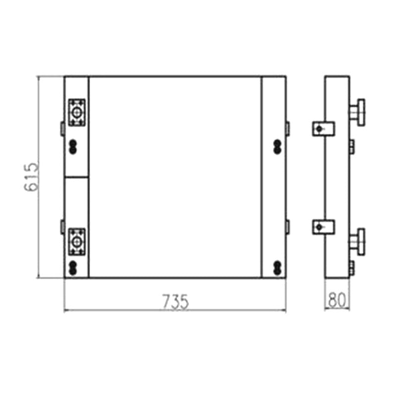 For SDLG LG6150E LG6135E LG6180 Hydraulic Oil Cooler