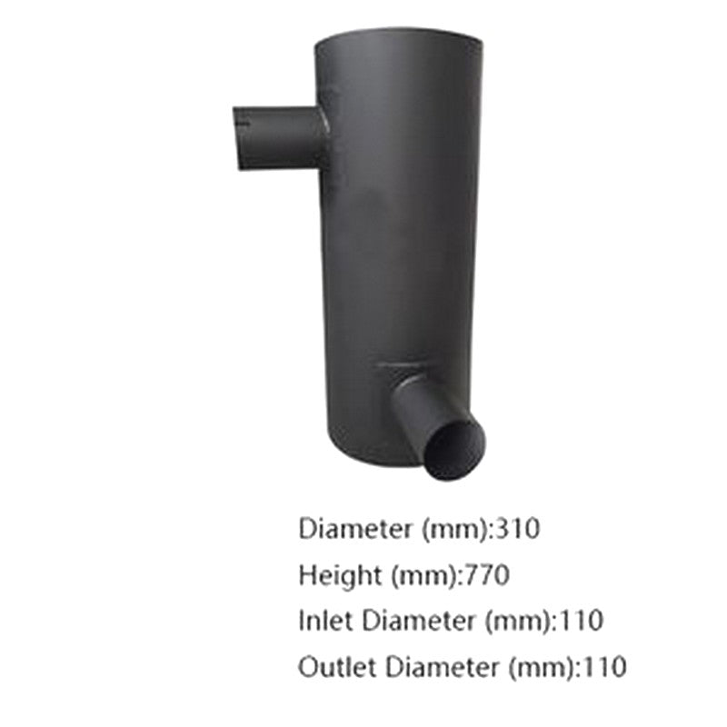 For Volvo Excavator EC290 EC290BP Muffler SA1114-00432