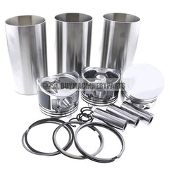 For Yanmar 3TNE84 3TNE84T Komatsu 3D84E Engine Cylinder Liner Kit