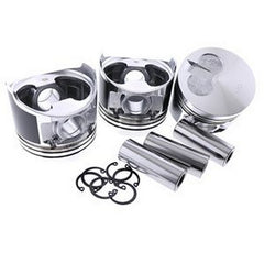 For Yanmar Engine 3TNV76 Piston Kit 3 Units 1 Set  Contains Piston Pin Piston Snap