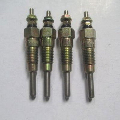 For Yanmar Engine 4TNE88 Komatsu Engine 4D88E Glow Plug 4 Units 1 Set