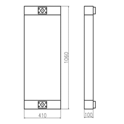 For Yuchai YC210LC-8 Hydraulic Oil Cooler