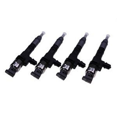 4Pcs Fuel Injector 1J770-53050  1J770-53070  1J770-53074 1J770-53051 295050-1980 for Kubota Engine V3307-CR-TE4 V3307 Tier 4 - Buymachineryparts