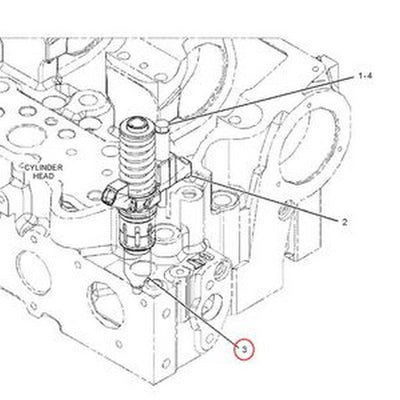 Fuel Injector 359-7434 20R-1304 for Caterpillar CAT Engine C15 C18 - Buymachineryparts