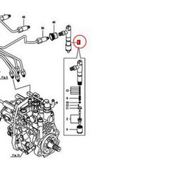 Fuel Injector 729928-53200 72992853200 for Yanmar Engine 4TNV98T-ZGGE 4TNV98T-ZGKL 4TNV98T-ZGMF - Buymachineryparts