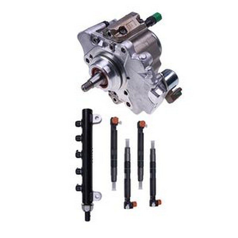 Fuel Injector Pump & Common Rail & Injector Kit 7249380 7030409 7275454 for Doosan Engine D24 D18 Bobcat S450 S510 S550 S570 S590 S595 S630 S650