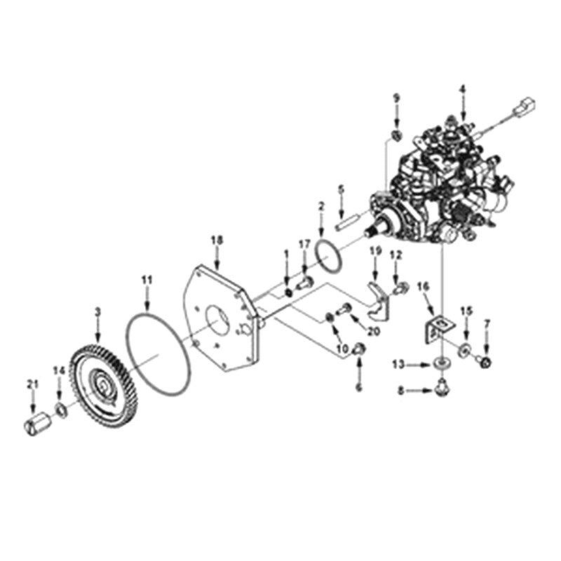 Fuel Pump 4989125 for Cummins Engine B3.3