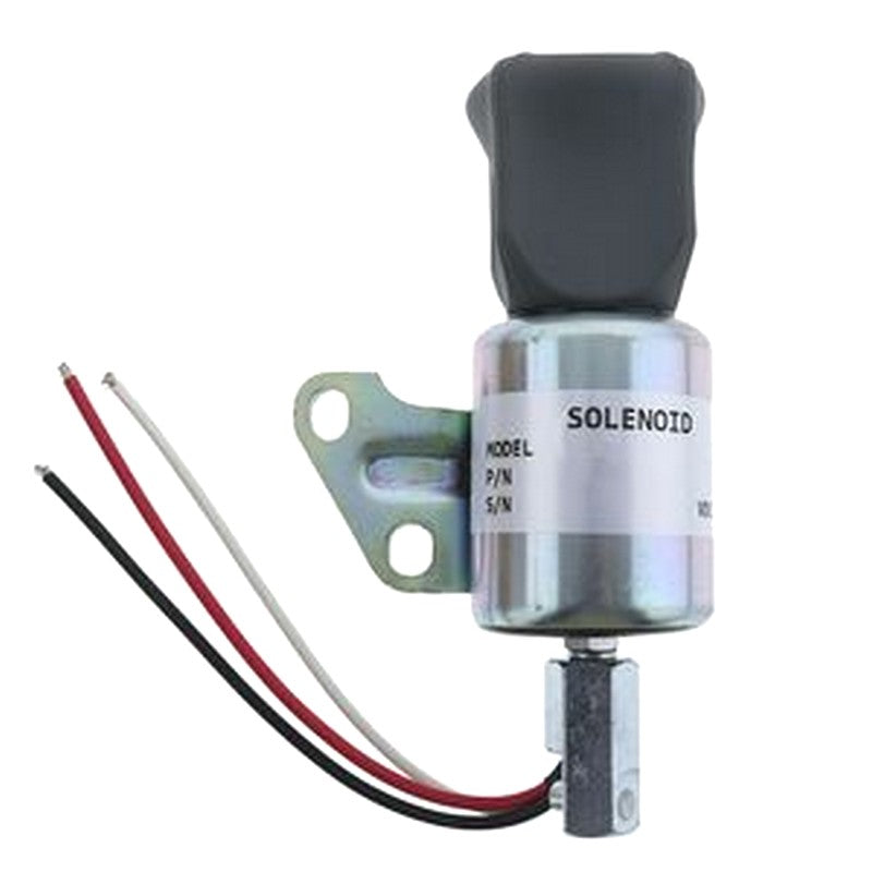 12V Fuel Shut Down Solenoid 139321 SKY139321 for Kubota Engine D722 D902 Skyjack Scissor Lift SJ6826 SJ6832