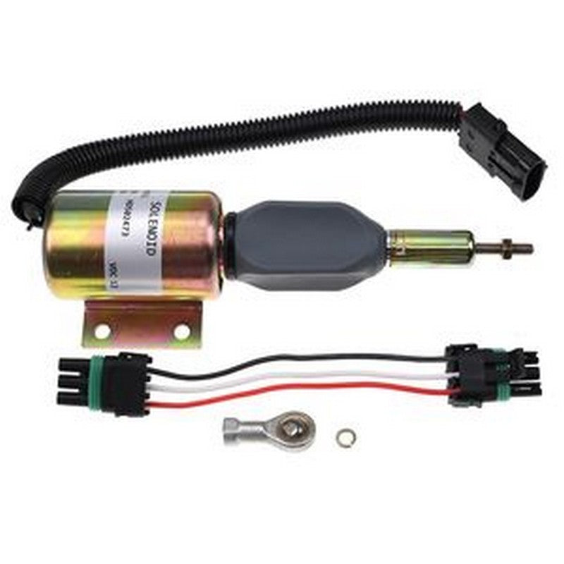 Fuel Shutoff Solenoid 3926411 SA-4257-12  RE502473  for Cummins 6CT Woodward  John Deere