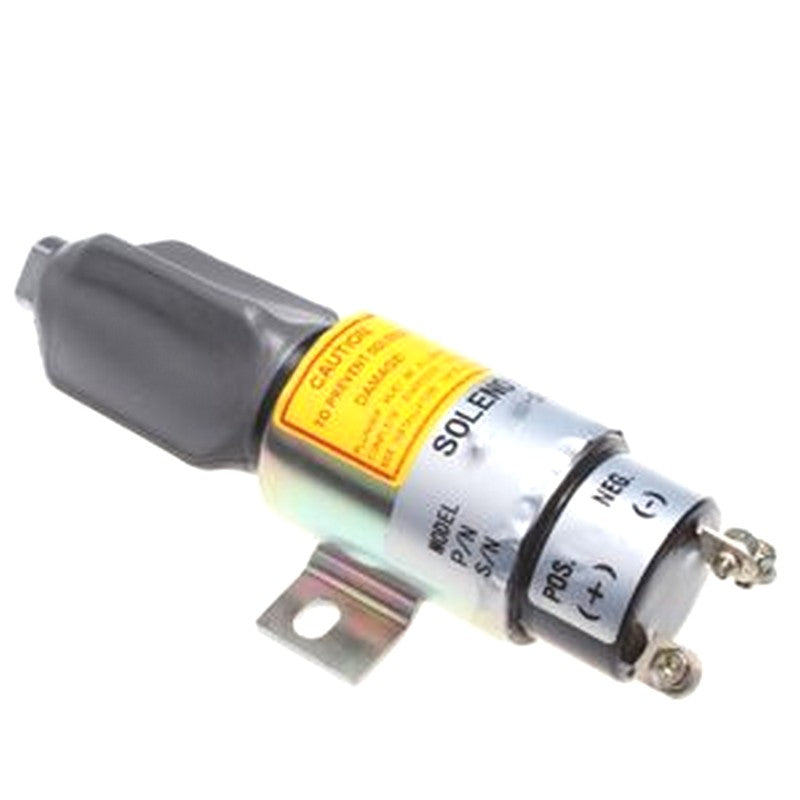 Fuel Stop Solenoid 3864274 for Hyundai R140LC-7 R140LC-9S R140W-7 R140W-9S R200W-7 R210LC-7 R220LC-9S R250LC-7 R260LC-9S 24V - Buymachineryparts