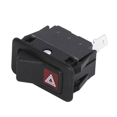 Hazard Lamps Rocker Switch 386850A1 for CASE 590SM 580SM 580M 590SN 580SN 580N 580SM+ 590SM+ Loader Backhoe