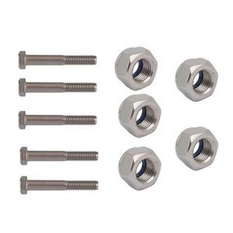 Head Bolt Cap Screw & Locking Nut 17C656 85D6 for Bobcat 763 773 7753 S130  S150 S160 S175 S185 S205 S220