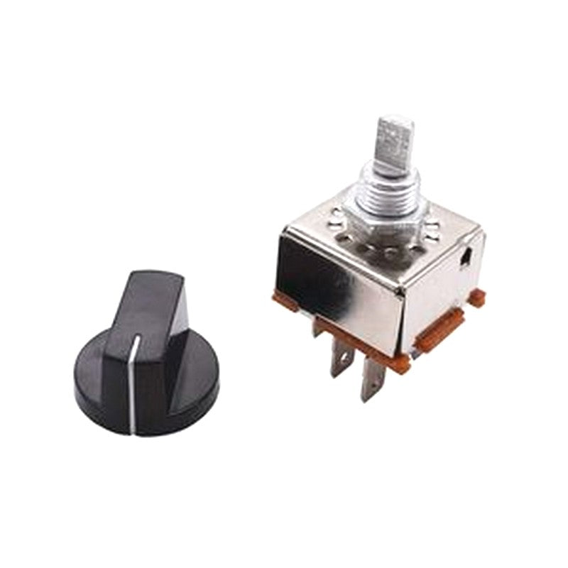 Heater Fan Blower & Control Knob Switch 6675176 6675177 for Bobcat 319 320 331 337 A220 A300 A770 T740 T750 T750