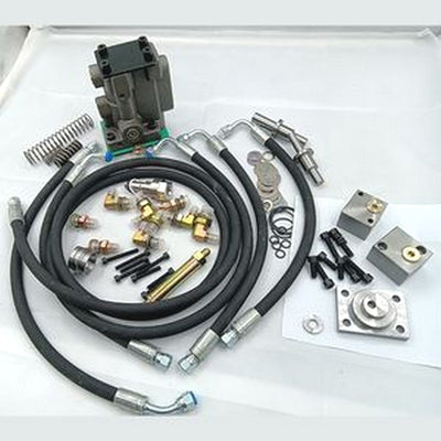 For Hitachi Excavator EX200-2 EX200-3 Hydraulic Pump Conversion Kit with Electric English Manual