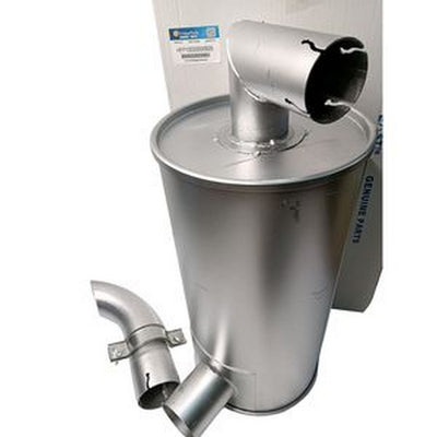 For Hitachi Excavator EX120 EX150 Engine 4BD1 Muffler Silencer 4191187