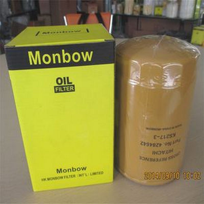 For Hitachi Excavator EX310H-3C EX350H-5 EX350K-5 EX370-5M EX370HD-5 EX385USR Oil Filter 4296675