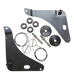 Hood Pin Kit Black 82214260AC P5155755 for Dodge Challenger