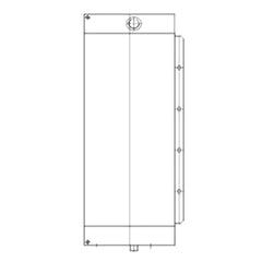 Hydraulic Oil Cooler 30/926180 for JCB Excavator JS130B JS140B