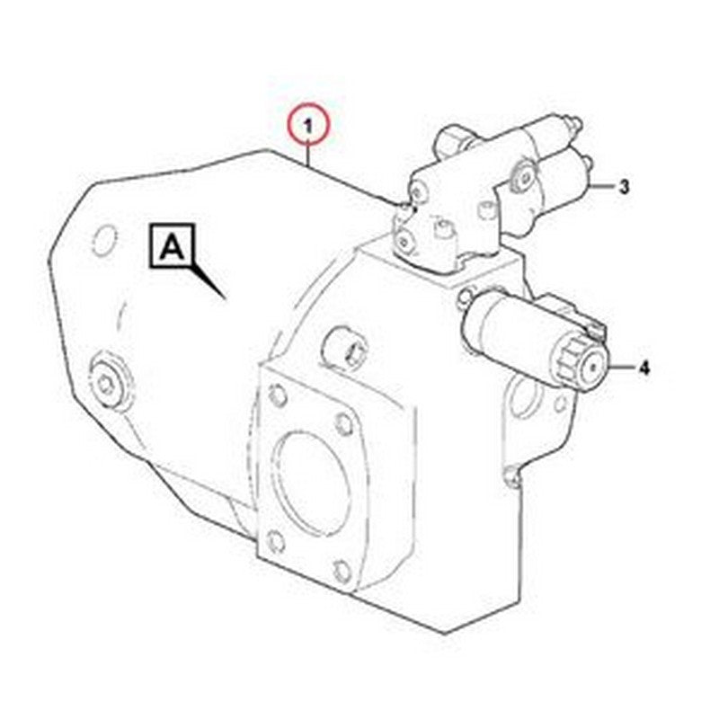 Hydraulic Pump VOE 16204665 for Volvo Loader BL70B BL71B - Buymachineryparts