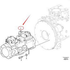 Hydraulic Pump VOE14625693 for Volvo EC480D EC480DCL Excavator