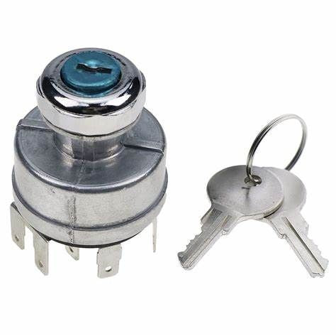 Ignition Switch with 2 Keys 167603R91 947399 468438C91 184720R91 344688C91 LS-473 LS473 for Jeep CJ5 International 4000 8000 Series International 4700 4900 Series Jeep Truck