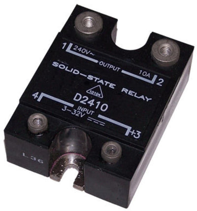 Solid State Relay SSR AC-AC 10A 90-280VAC/24-280VAC 10A Replace Crydom D2410DA