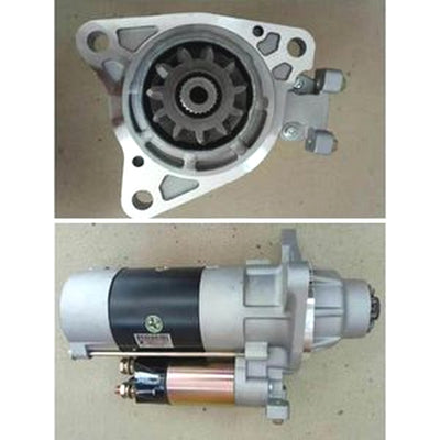 For Kato Excavator HD1403 Mitsubishi 6D24 Starter Motor 24V 11 teeth M9T60171