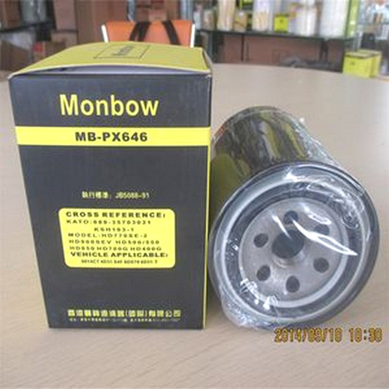 For Kato Excavator HD700-5 HD700-7 HD820 HD850 Hydraulic Filter 689-35703031