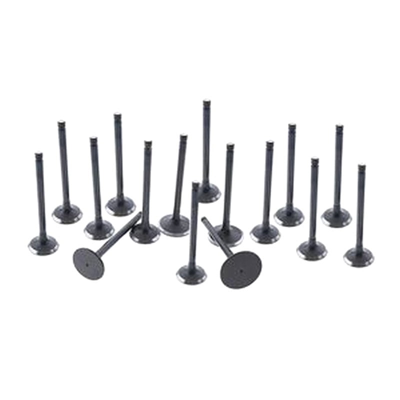 For Komatsu Backhoe WB93R-2 WB97R-2 WB97S-2 WB98A-2 Yanmar Engine 4TNV106 Komatsu Engine 4D106 Intake Exhaust Valve 16 Units 1 Set - Buymachineryparts