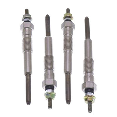 For Komatsu Engine 4D95 Glow Plug 4 Units 1 Set