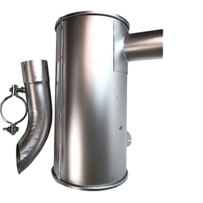For Komatsu Excavator PC100-6 PC120-6 PC130-6 Engine S4D102E Muffler Silencer 6732-11-5570