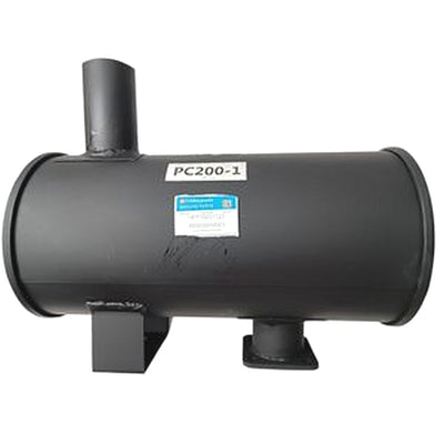 For Komatsu Excavator PC200-1 PC200-2 PC200LC-2 Engine 6D105 Muffler Silencer 6136-11-5521