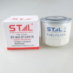 For Komatsu PC35R-8 PC45R-8 WA30-5 WA40-3 WA50-3 WA90-3 Fuel Filter YM119802-55800