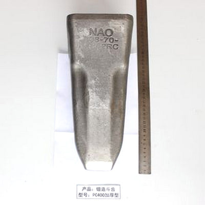 For Komatsu Excavator PC400-5 PC400-1 PC400LC-1 PC400LC-5 PC410-5 PC410LC-5 Forging Bucket Tooth 208-70-14270RC