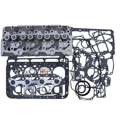 For Kubota Engine V2003 Complete Cylinder Head V2003 In-Direct Injection with Full Gasket Set