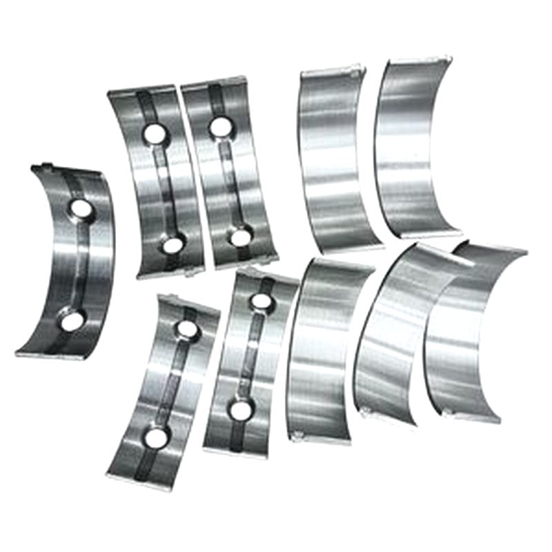 For Yanmar Engine 4TNV88 Komatsu Engine 4D88-6 4D88E 4D88E-6 Main Bearing 5 Pairs 1 Set YM129001-02931 YM129150-02871