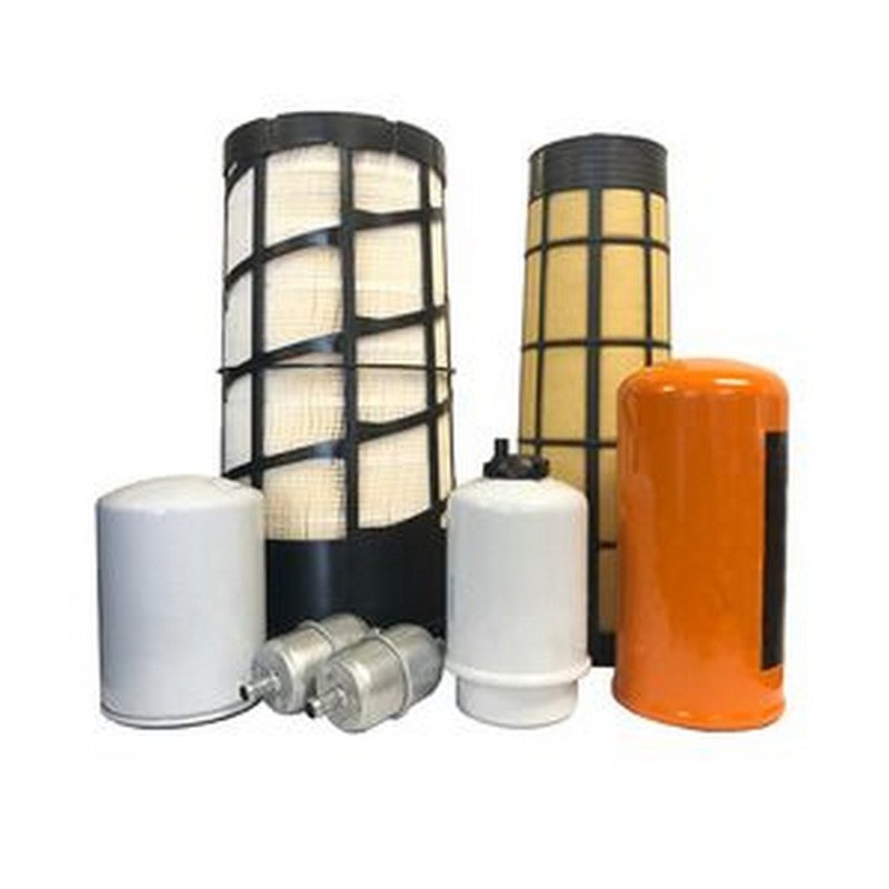 Maintenance Filter Kit AT332909 AT396132 AT314164 AT101565 RE533026 for John Deere Compact Loader 333D