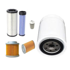 Maintenance Filter Kit for Kubota KX121-3 Mini Excavator