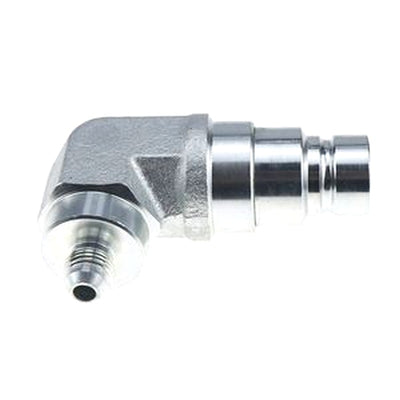 Male Flat Face Coupler with 3/8¡å JIC 90 Degree End 7167304 for Bobcat