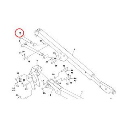 Master Cylinder 1001140597 for JLG  Boom Lift E400A M400A E450A E450AJ M450A M450AJ - Buymachineryparts