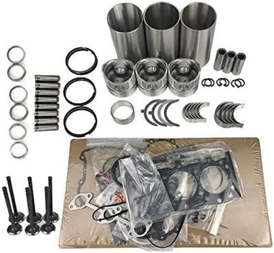 Mitsubishi K3B Engine Overhaul Rebuild Kit for Iseki TU1500 TX1510 TX2160 Tractor