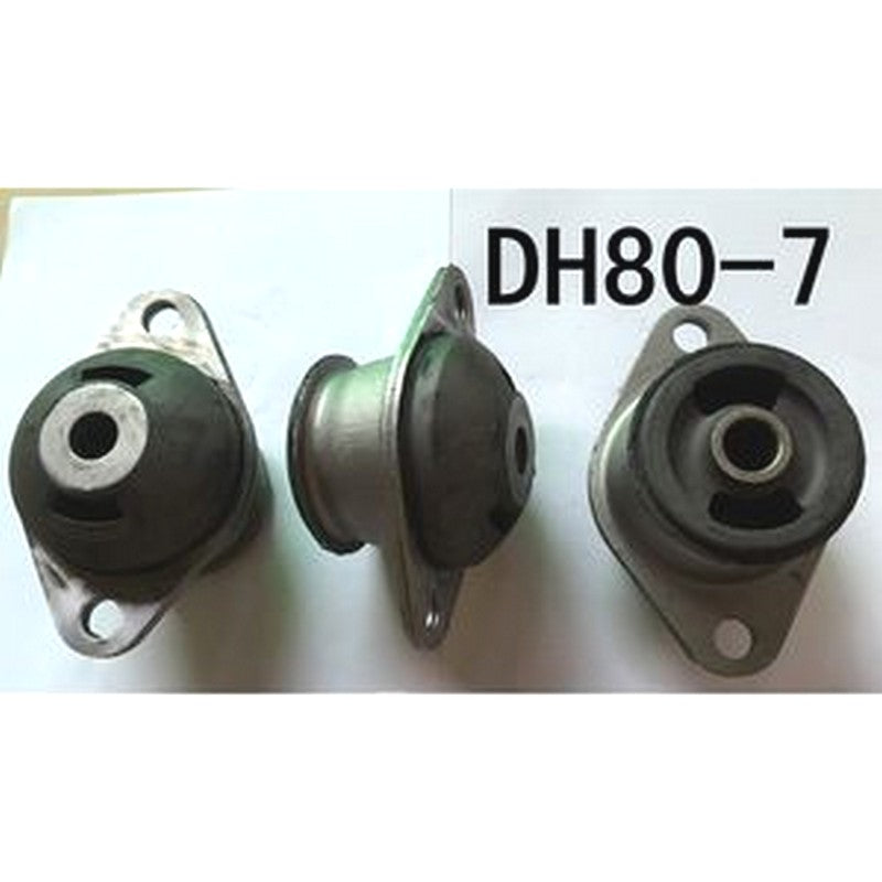 1 Set Mounting Rubber Cushion Feet Bumper for Daewoo Doosan Excavator DH80-7