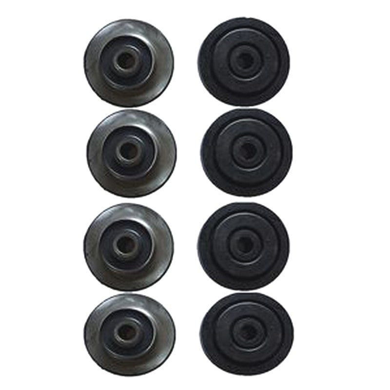 1 Set Mounting Rubber Cushion Feet Bumper for Hyundai Excavator R225-7